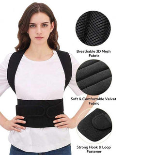 Adjustable Durable Back Aid Support, Back Straightener, Back Support Belt, Back Correction Strap, Fitness Accessories Benefits for Men & Women, Body Care Products, Hunchback Aligner, Back Support Posture, Breathable Back Straightener, Breathable Waistband