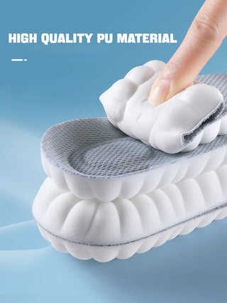 1Pair 4D Soft Plantar Fasciitis Insole Arch Support Orthopedic Inserts Shoes Insoles for Feet Sports Shock Absorption Shoe Pads