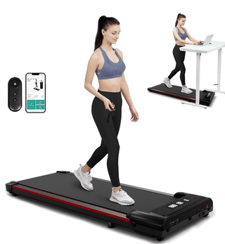 2.5HP Walking Pad, 300Lb under Desk Treadmill for Workouts, 40*16 Walking Area, 2-In-1 Portable Electric Treadmill with Remote Control & LED Display for Home Office
