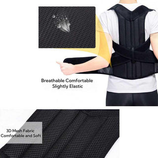 Adjustable Durable Back Aid Support, Back Straightener, Back Support Belt, Back Correction Strap, Fitness Accessories Benefits for Men & Women, Body Care Products, Hunchback Aligner, Back Support Posture, Breathable Back Straightener, Breathable Waistband