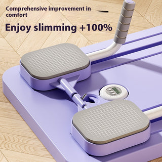 Multi-Functional Household Fitness Board Automatic Rebound Abdominal Wheel Weight Loss Special