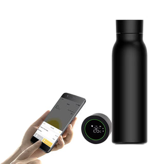 Tuya Bluetooth Smart Water Cup LCD Temperature Display Water Consumption Record Keep Warm Bottle Works with Tuya Smart Life APP