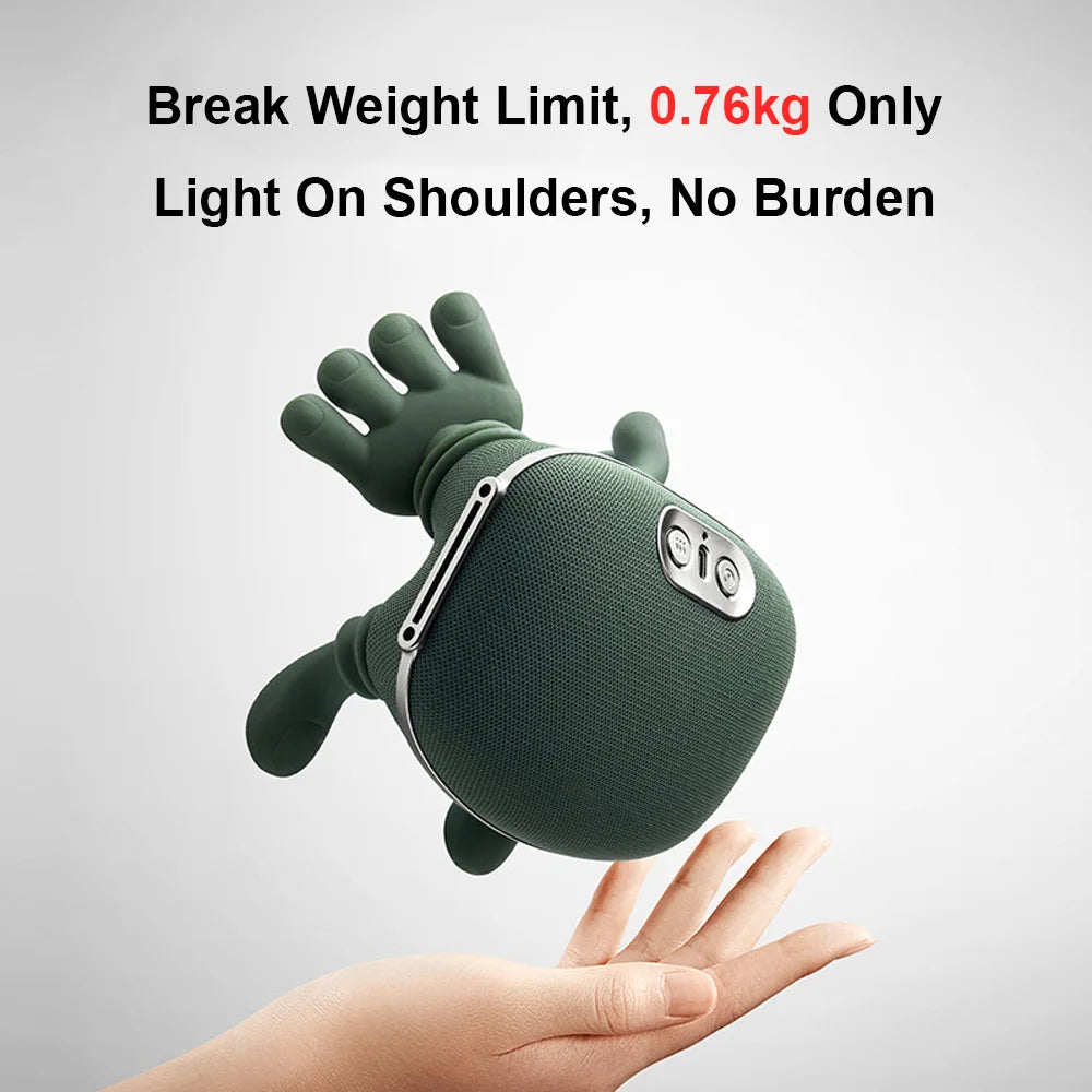 N7 Master Hand Shoulder and Neck Massager Cervical Spine Massager Trapezius Neck Massager Hot Compress Electric Cervical